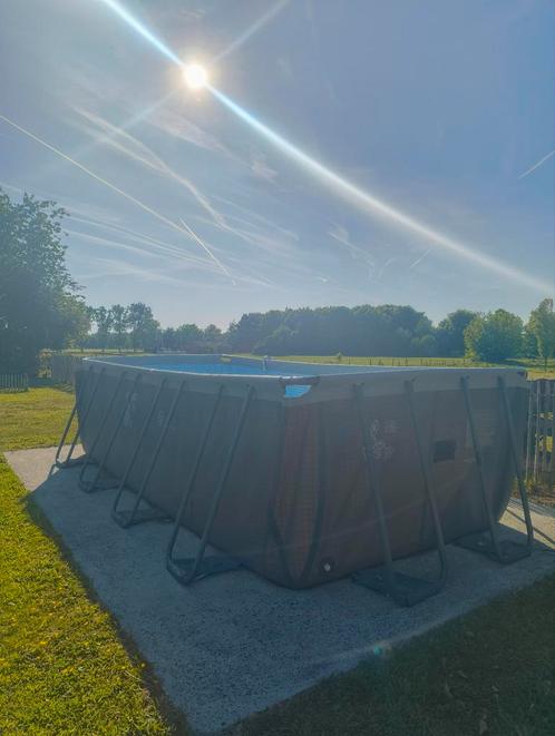 Intex Ultra XTR Frame zwembad 549x274x132 cm, Tuin en Terras, Zwembaden, Gebruikt, Opzetzwembad, 120 cm of meer, 400 cm of meer