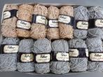 Doos wol beige/grijs TIBER, Hobby en Vrije tijd, Breien en Haken, Ophalen of Verzenden, Nieuw, Breien, Wol of Garen