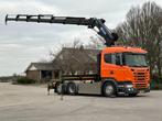 Scania G450 6x2 !TRUCK/TRACTOR!CRANE/GRUE/40TM!TOP!MANUALL, Autos, Camions, Diesel, 450 ch, TVA déductible, Automatique