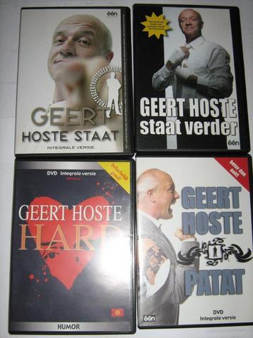 4 x GEERT HOSTE - ALS NIEUW beschikbaar voor biedingen