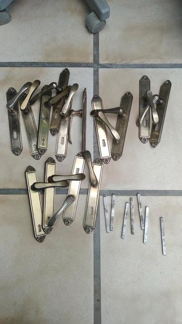 7 paar stuks.type retro. klassiek. materiaal Messing   beschikbaar voor biedingen