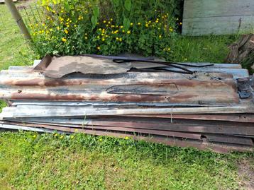 Metalen golfplaten, Doe-het-zelf en Bouw, Ophalen, Gebruikt