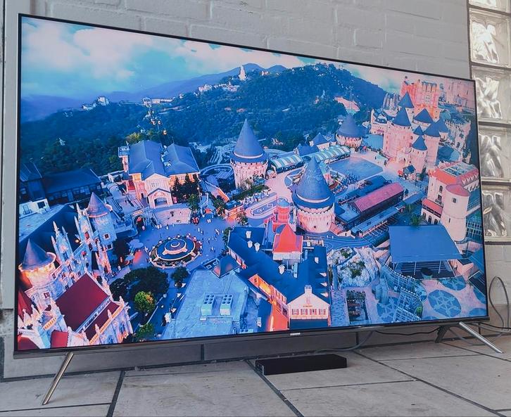 Téléviseur intelligent SUHD Samsung QLED 4K 120 Hz, 55 pouce, TV, Hi-fi & Vidéo, Télévisions, Comme neuf, QLED, 100 cm ou plus