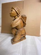 Statue africaine en bois des années 1960 à vendre, Antiquités & Art, Art | Sculptures & Bois, Enlèvement ou Envoi