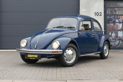 1990 VW Kever 1600, Auto's, Volkswagen, Bedrijf, Te koop, Beetle (Kever), Benzine, 2 deurs, Handgeschakeld, Blauw, Grijs, Stof