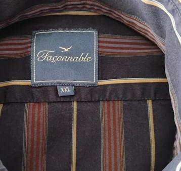 FACONNABLE royal oxford hemd XXL beschikbaar voor biedingen