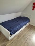 Eénpersoonsbed met lade (voor tweede matras of opbergruimte), Huis en Inrichting, Ophalen, Gebruikt, 90 cm, Eenpersoons