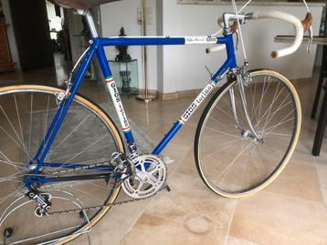 Gios torino blauw retro koersfiets, Fietsen en Brommers, Ophalen