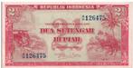 Indonésie, 2½ rupiah, 1951, UNC, Timbres & Monnaies, Billets de banque | Asie, Envoi, Asie du Sud Est, Billets en vrac