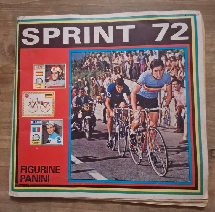 Het volledige album van Panini Sprint 1972, Verzamelen, Sportartikelen en Voetbal, Gebruikt, Ophalen of Verzenden