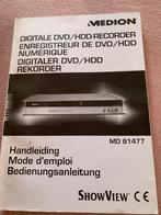 Digitale DVD/HDD -recorder, Ophalen