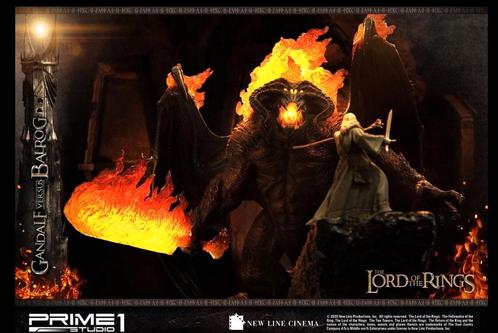 Prime 1 Studio Masterline Balrog tegen Gandalf, Verzamelen, Film en Tv, Nieuw, Ophalen of Verzenden