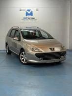 Peugeot 307 stationwagen 1.6 HDI, Auto's, Zwart, 4 cilinders, Bedrijf, Euro 4