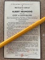 Guerre 40-45 Bombardement aérien-Hagen 1945 Alveringem Heung, Collections, Enlèvement ou Envoi, Image pieuse