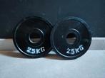 2 x 2,5kg Halterschijven van VPS (50mm)., Sport en Fitness, Fitnessmaterialen, Ophalen, Gebruikt, Benen, Halterschijven