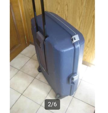 valies samsonite met uittrekbaar handvat,76x55x25 cm, 96 lit beschikbaar voor biedingen