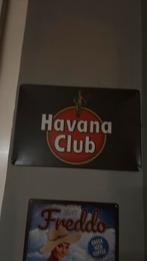 Reclame bord metaal havana club, Ophalen, Reclamebord