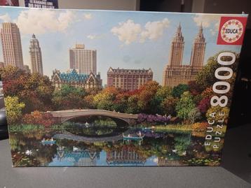 Puzzle Central Park 8000 pièces beschikbaar voor biedingen