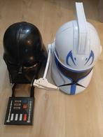 Star wars helmen Darth Vader en Captain Rex, Verzamelen, Star Wars, Ophalen of Verzenden