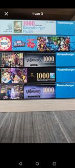 Puzzels Ravensburger 1000 stukken, Ophalen, Zo goed als nieuw