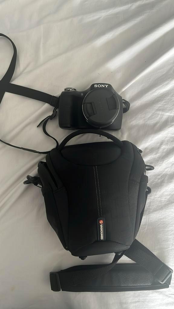 Sony cybershot camera mint conditie zwart, Motoren, Accessoires | Koffers en Tassen, Zo goed als nieuw, Ophalen