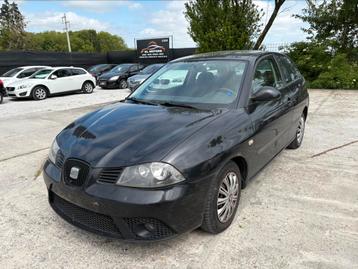 SEAT IBIZA 1.4TDI 194 000KM 2008 CLIM MARCHAND EXPORT, Auto's, Seat, Voorwielaandrijving, Zwart, Bedrijf, Te koop