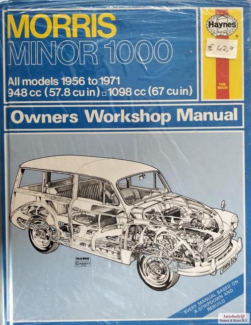 Owners workshop Manual Morris Minor 1000 1956-1971, Autos : Divers, Modes d'emploi & Notices d'utilisation, Enlèvement ou Envoi
