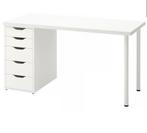 Bureau met lades Ikea, Ophalen, Zo goed als nieuw, Bureau