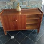 kledingkast met schuifdeuren, Huis en Inrichting, Kasten | Roldeurkasten en Archiefkasten, Ophalen, Gebruikt, Teakhout, VINTAGE