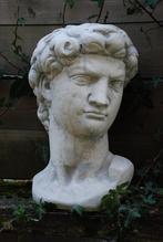 Apollo sculptuur van zwaar steen, prachtig in detail!!, Ophalen of Verzenden, Steen, Mensenbeeld