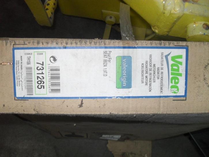 radiateur VALEO 731265 nieuw vw golf caddy seat cordoba, Auto-onderdelen, Airco en Verwarming, Seat, Volkswagen, Nieuw, Ophalen