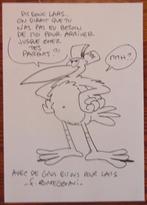 Originele tekening door François Corteggiani, Ophalen, Nieuw, François Corteggiani