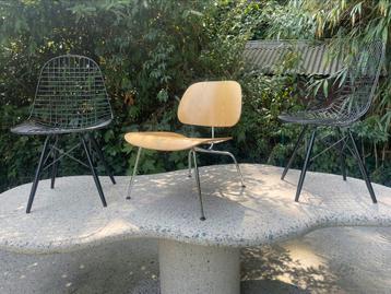 Fauteuil lounge Vitra Eames LCM original, Mid century, Enlèvement, Utilisé, Une