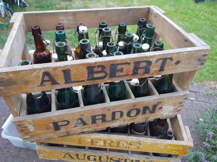 Veltem, Pardon 19 oude bierflesjes, Verzamelen, Biermerken, Ophalen