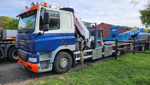 daf 85 CF410 HMF 42 ton mtr NL nwe APK's !!  laadhoogt 1mtr, Auto's, Vrachtwagens, Bedrijf, DAF, Euro 5, Handgeschakeld, Wit, BTW verrekenbaar