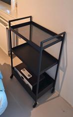 Trolley ikea zwart, Ophalen, Zo goed als nieuw
