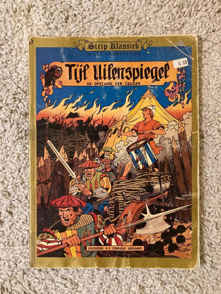 Tijl Uilenspiegel - Opstand der Geuzen - Eerste druk, 1982, Boeken, Stripverhalen, Gelezen, Eén stripboek, Ophalen of Verzenden
