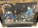 Kunisada estampe couleur 19ème Japon, Enlèvement ou Envoi