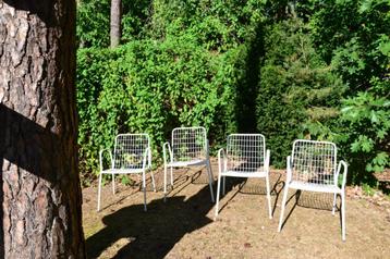 Chaises Emu Vintage Wire Emu Rio '60 Italie, Enlèvement, Utilisé, Métal, Empilable
