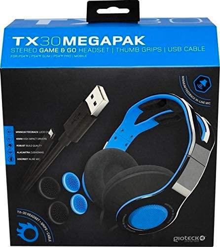 Neuf -- Gioteck TX30 - Megapack Casque Gaming PS4, Games en Spelcomputers, Spelcomputers | Sony Consoles | Accessoires, Nieuw