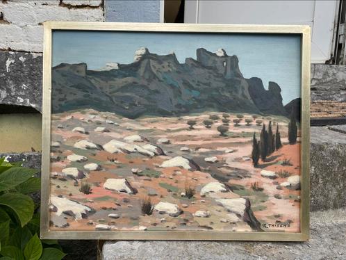 Robert Thisens  Vue de Provence., Antiquités & Art, Art | Peinture | Classique