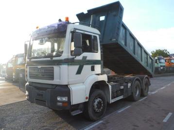 MAN TGA 430pk 6X4 kipper (51), Autos, Camions, Achat, Entreprise, Boîte manuelle, MAN