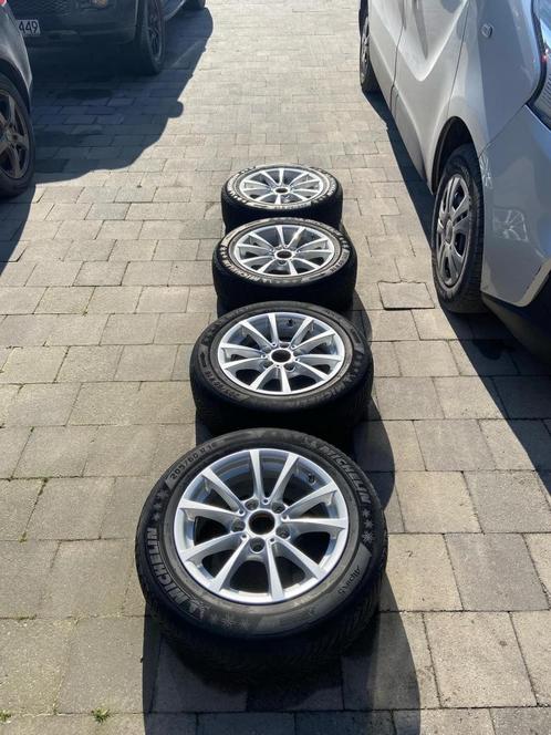 Originele f30 bmw velgen met banden, Auto-onderdelen, Banden en Velgen, Velg(en), Winterbanden, 16 inch, 205 mm, Personenwagen