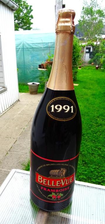 GUEUZE BELLE- VUE DOUBLE MAGNUM VOLLE BIERFLES UIT 1991 beschikbaar voor biedingen