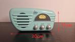 vintage-look radio op batterijen, Ophalen, Gebruikt, Radio