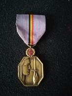 Medaille de la reconnaissance bronze, Collections, Objets militaires | Général, Autres, Enlèvement ou Envoi, Ruban, Médaille ou Ailes