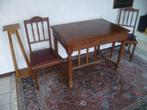 MOOIE OUDE EIKEN  TAFEL +3 STOELEN, Ophalen