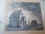 Pentekening, Albert Goethals, Oud-Stuyvekenskerke, Antiek en Kunst, Ophalen
