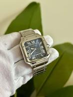 Cartier Santos horloge, Handtassen en Accessoires, Staal, Staal, Polshorloge, Nieuw