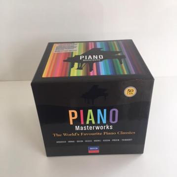 50 CD box DECCA Piano Classics Masterworks 